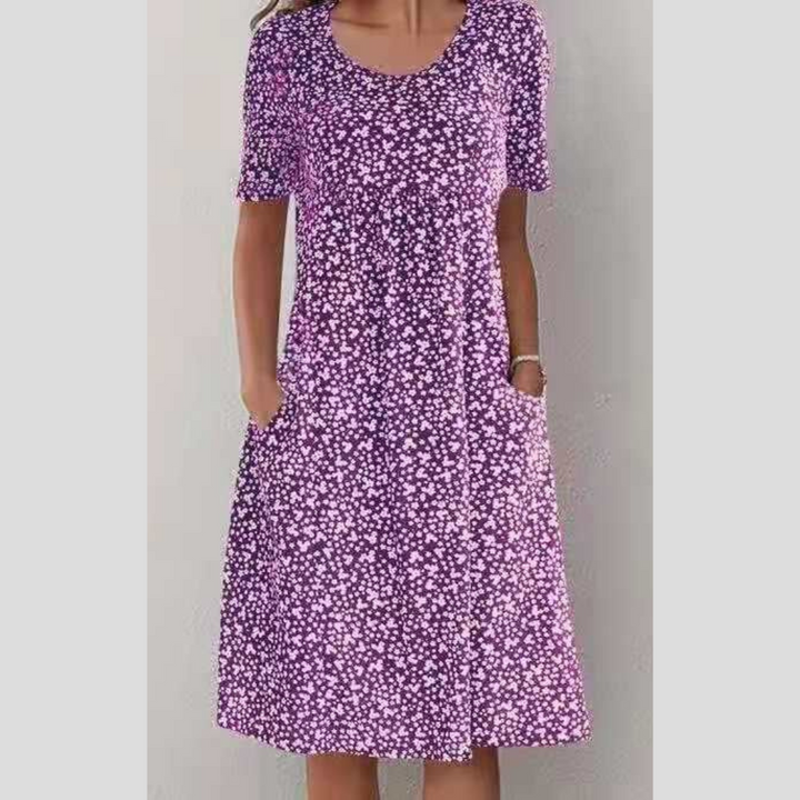 Windy | Casual Floral Midi Dress