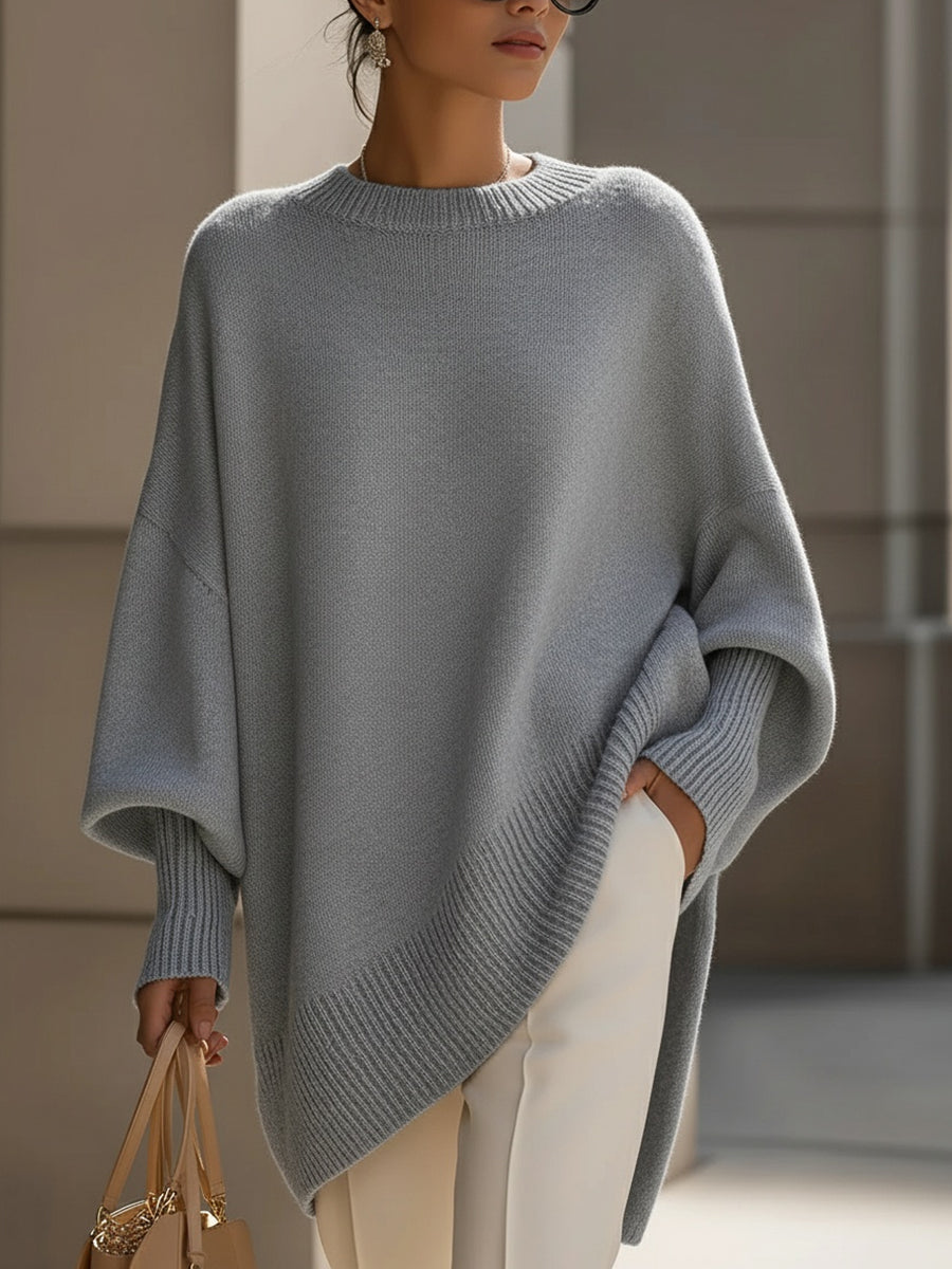 Perrin | Soft Oversized Ribbed Sweater