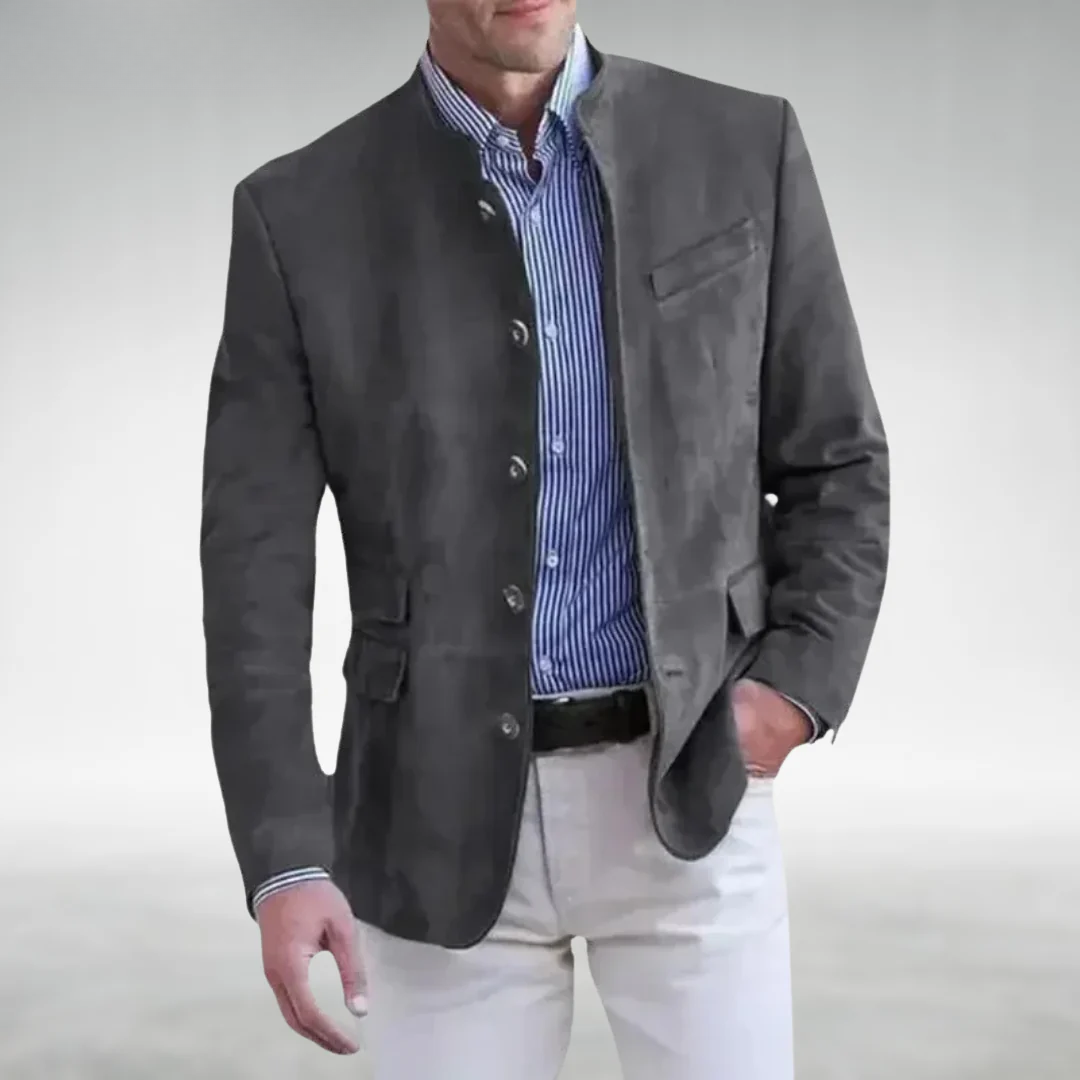 Grayson | Elegant Casual Jacket with Mandarin Collar