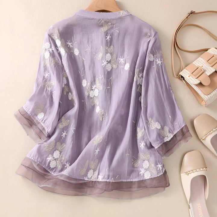 Maya | Elegant Relaxed Fit Blouse