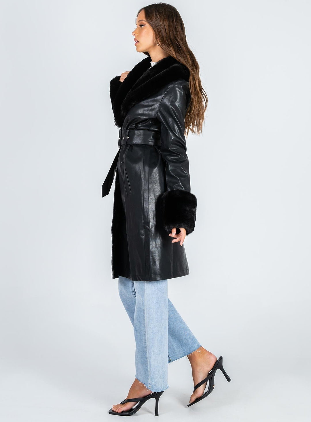 Harley | Classic Long Belted Trench Coat