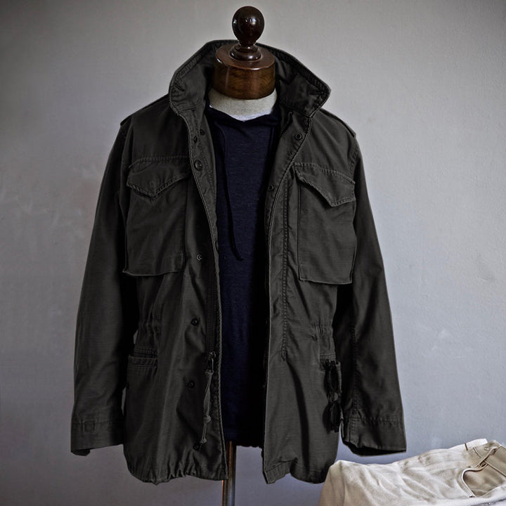 Archer | Casual Field Jacket with Hood and Multiple Pockets