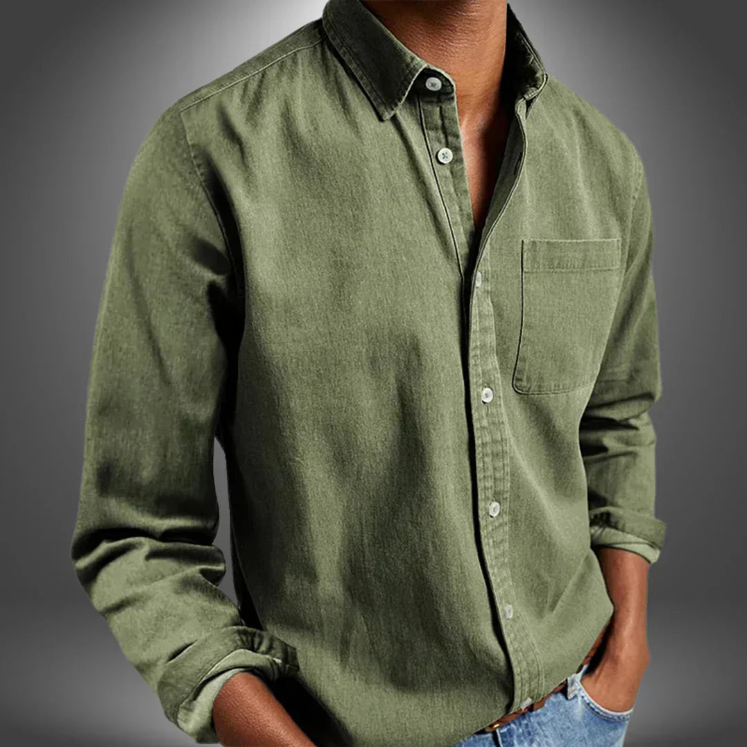Alexander | Elegant Button-Down Front Tailored Shirt