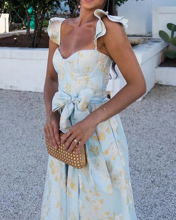 Marielle | Summer Bow-Waist Dress