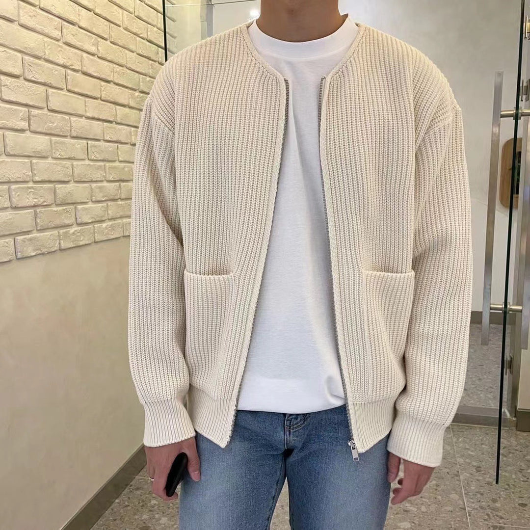 Federico | Stylish Minimalist Knit Cardigan