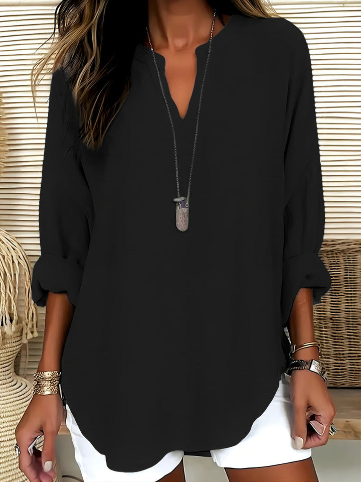 Veronica | Classic Long Sleeve Top