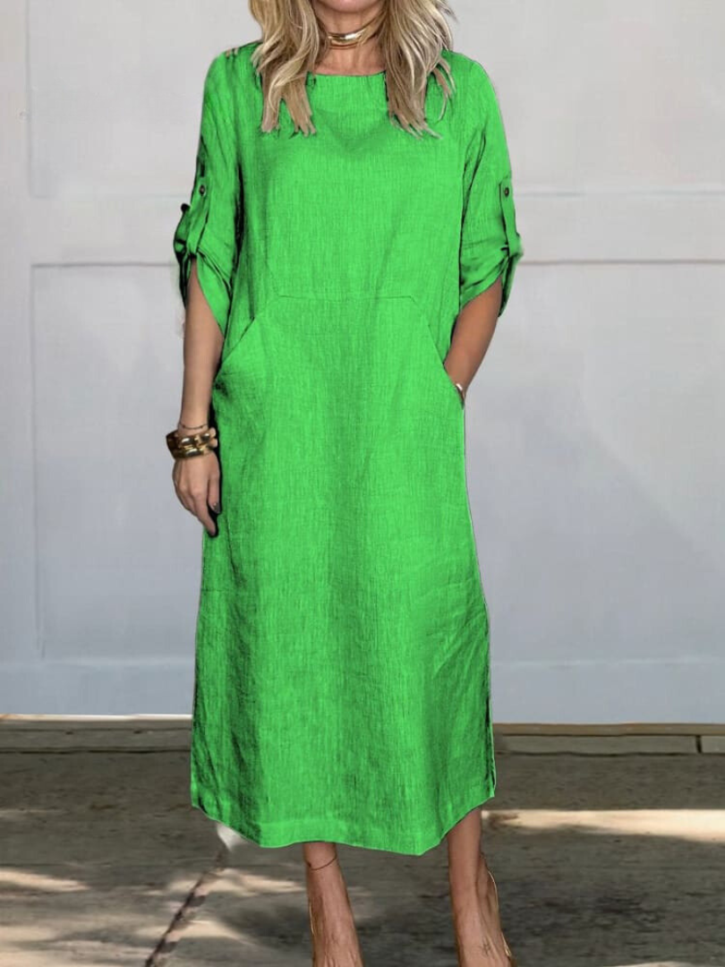Jamaica | Casual Midi Pocket Dress
