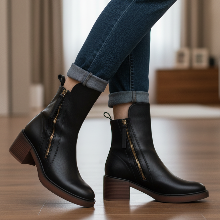 Garciel | Classic Comfortable Ankle Boots