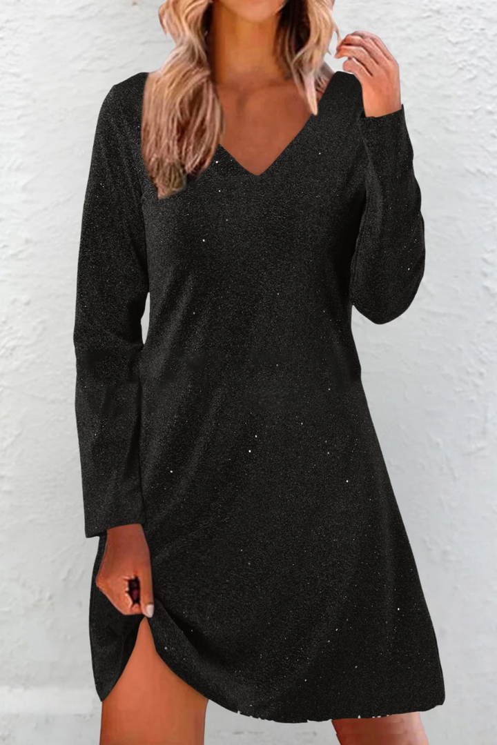 Nola | Elegant Mini Dress with Shimmering Sequin Detail