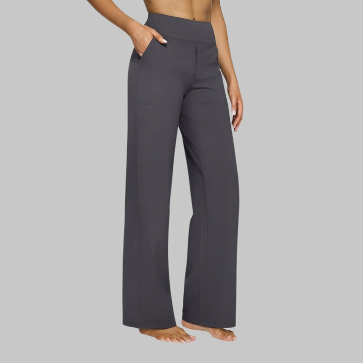Renata | Minimalist Elastic-Waist Straight Pants