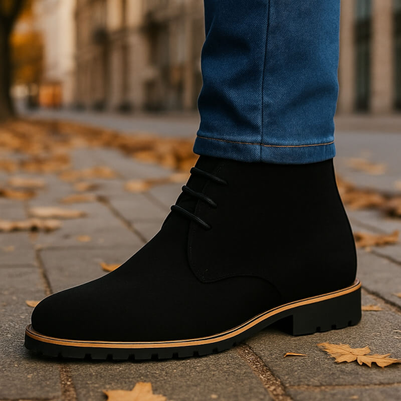 Elijah | Classic Chukka Boots with Streamlined Ankle Design