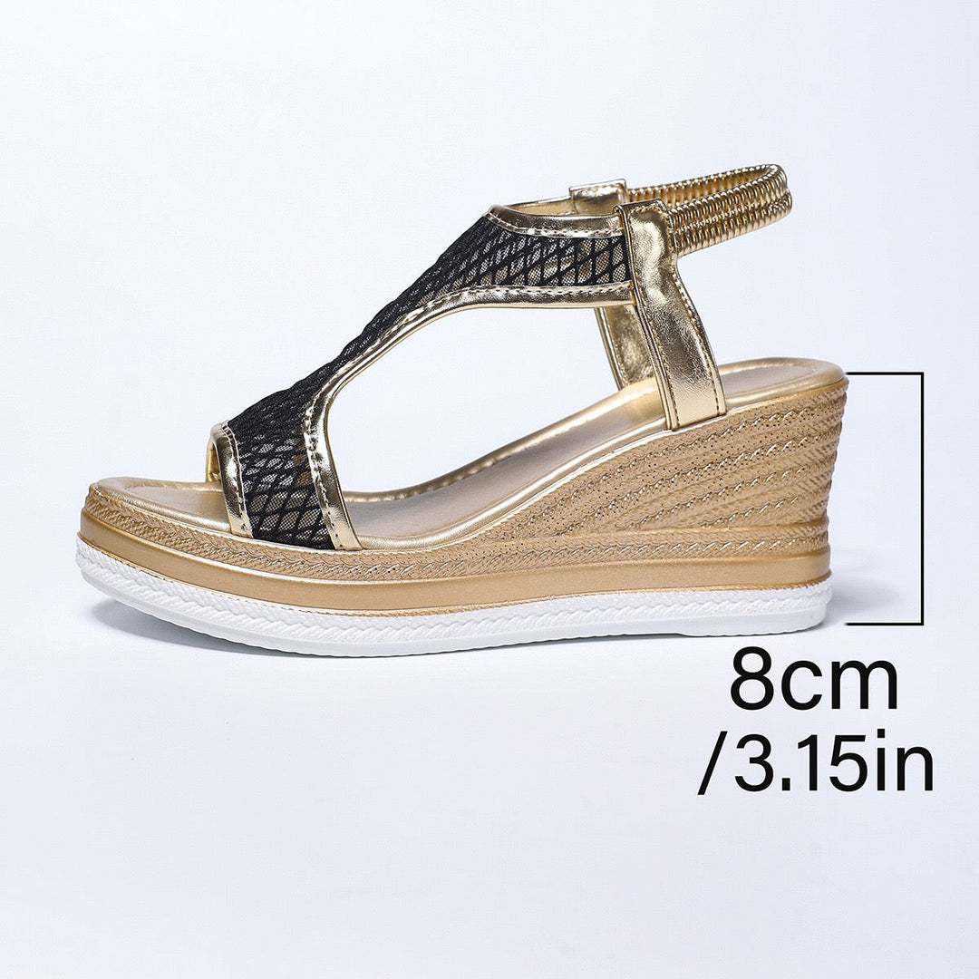 Lestie | Elegant Wedge Sandals