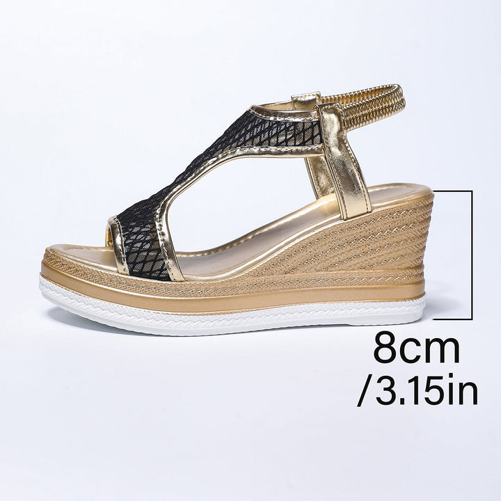 Lestie | Elegant Wedge Sandals