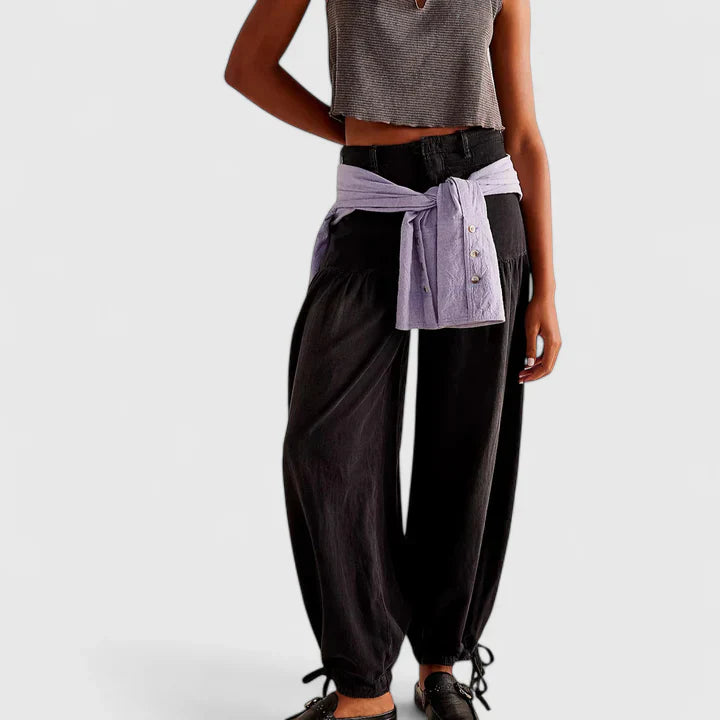 Lani | High-Waisted Wide-Leg Pleated Pants