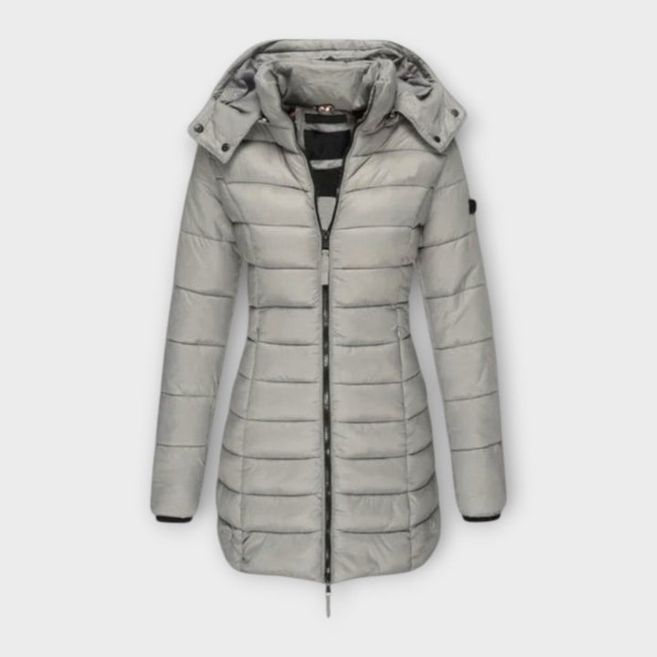 Theda | Lightweight Long Down-Style Puffer Winter Coat