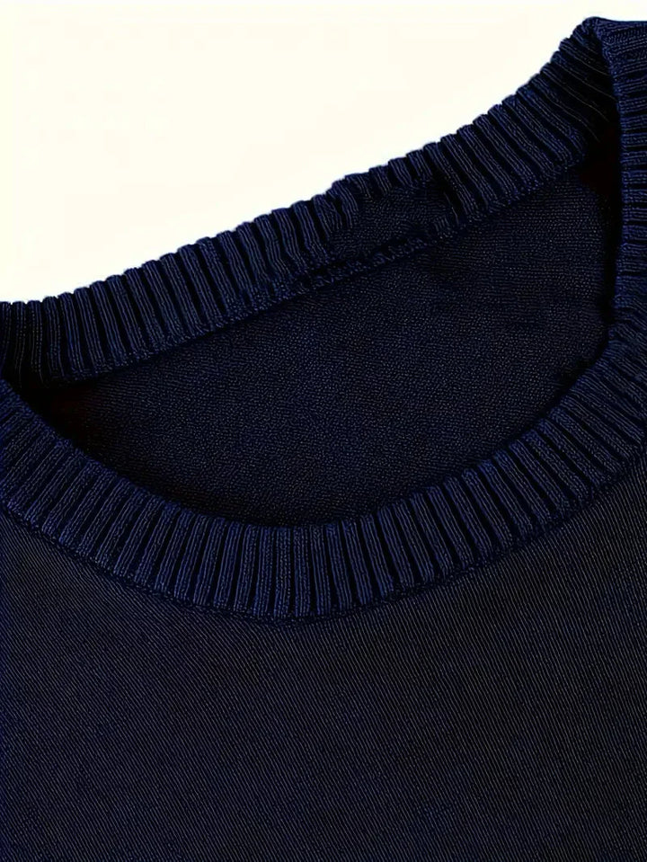 Finnian | Soft Knit Crew Neck Sweater