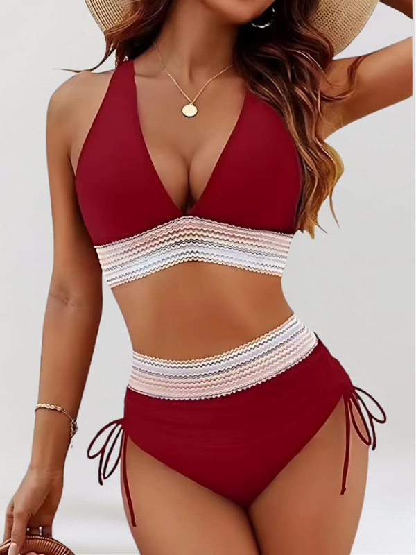 Frances | Tummy Control High Waist Bikini Set