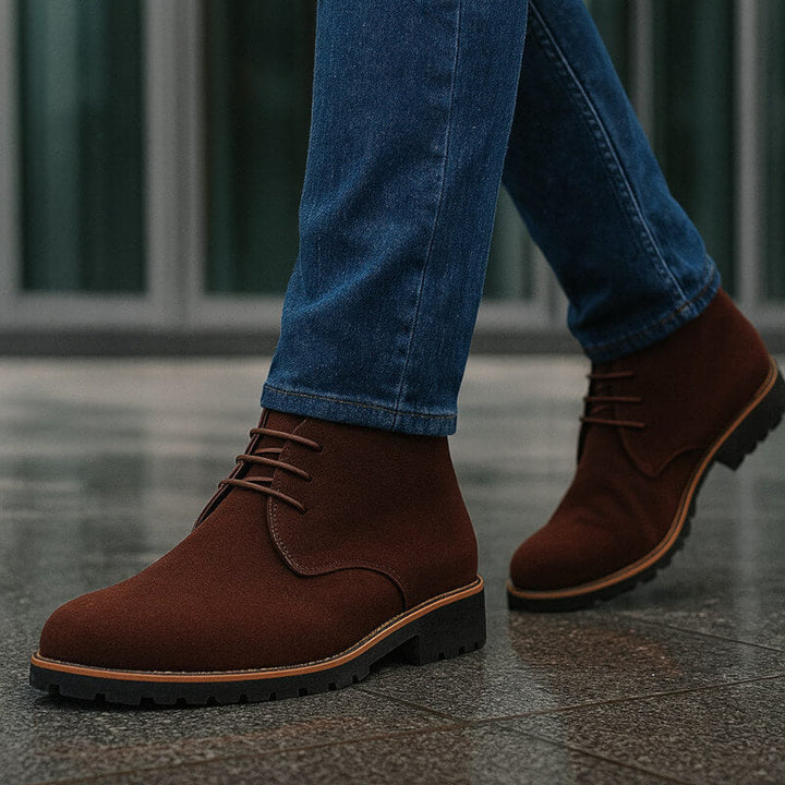 Elijah | Classic Chukka Boots with Streamlined Ankle Design