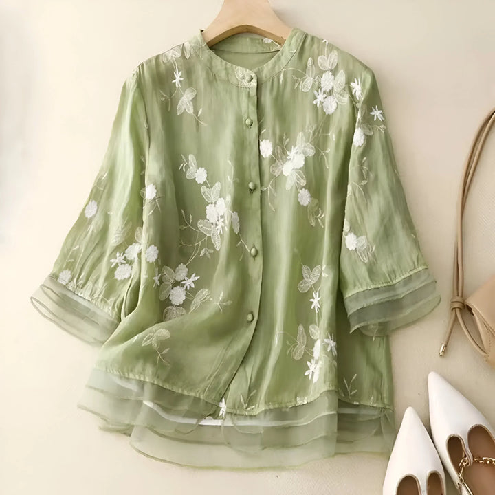 Maya | Elegant Relaxed Fit Blouse