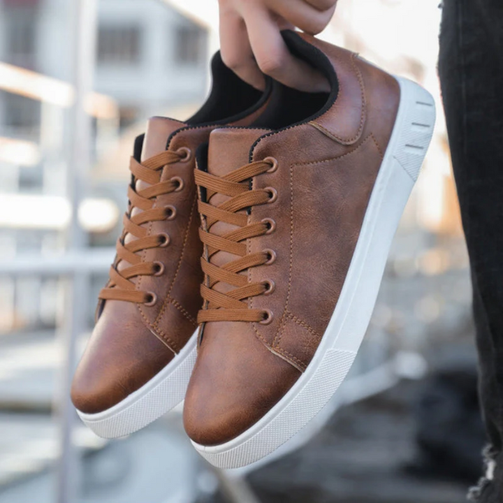 Cole | Classic Low-Top Leather Sneakers