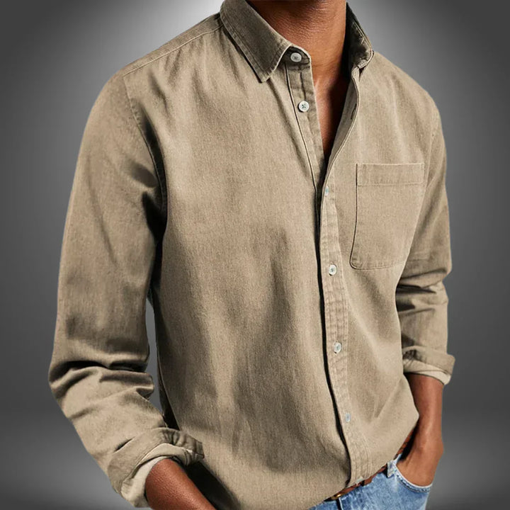 Alexander | Elegant Button-Down Front Tailored Shirt