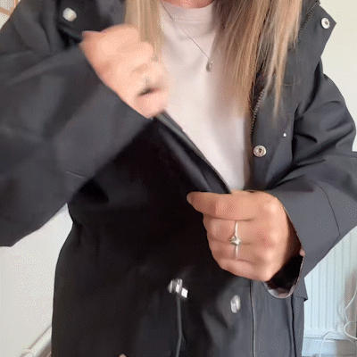 Sierra | Waterproof Plaid Rain Jacket