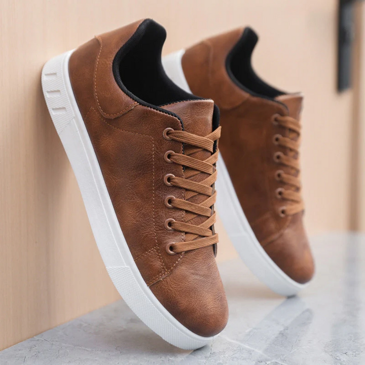 Cole | Classic Low-Top Leather Sneakers