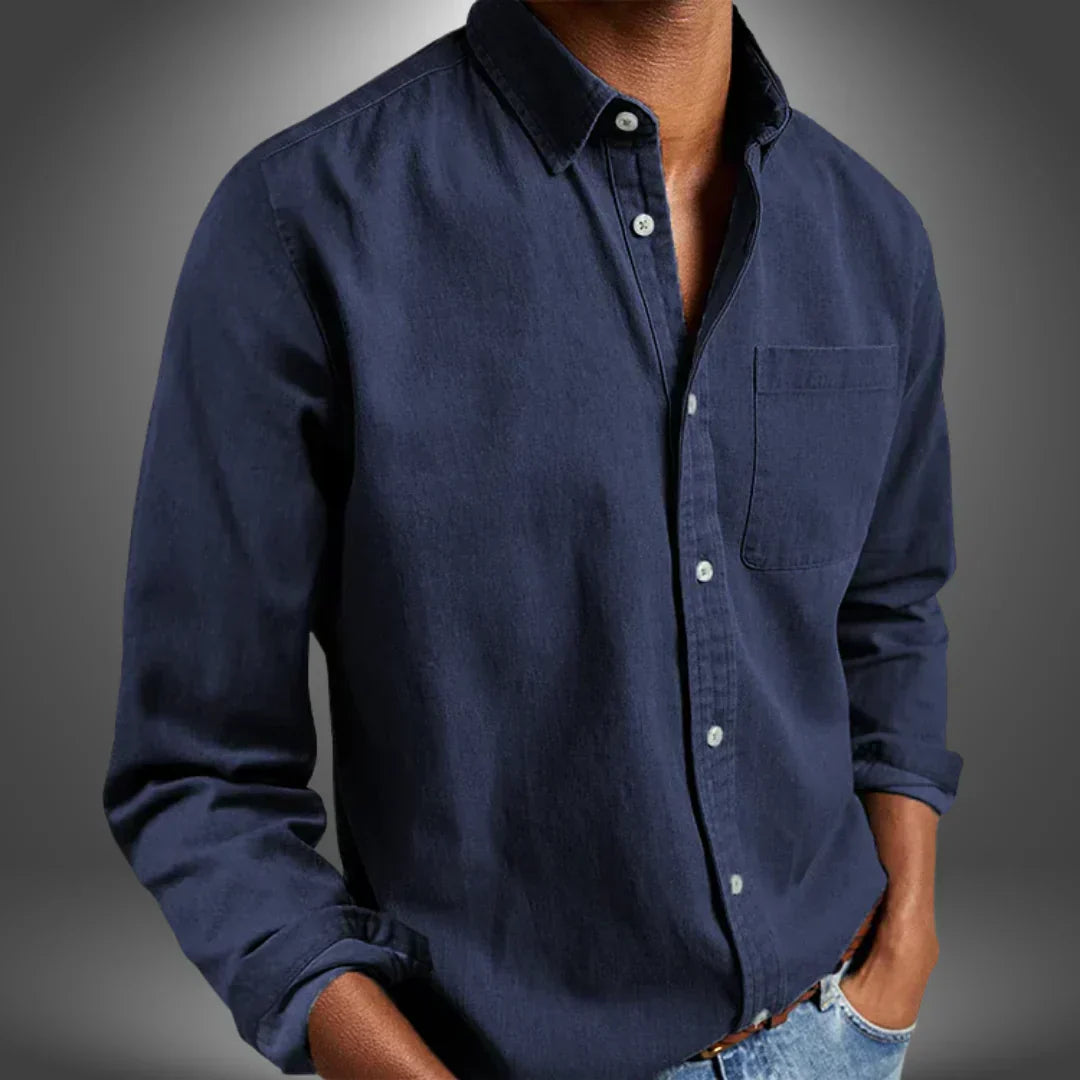 Alexander | Elegant Button-Down Front Tailored Shirt