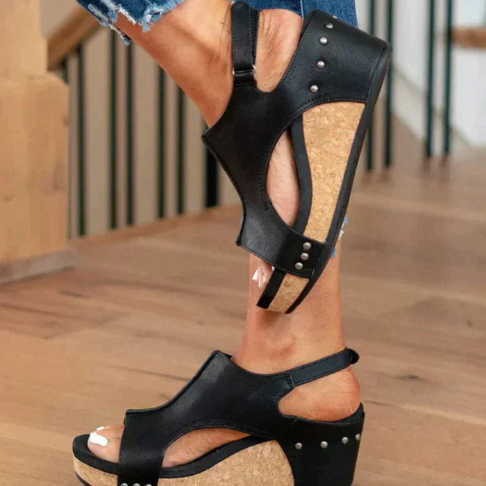 Lorna | Stylish Wedge Sandals