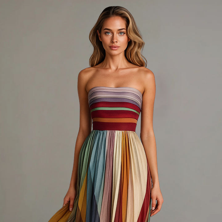 Farah | Strapless Maxi Dress