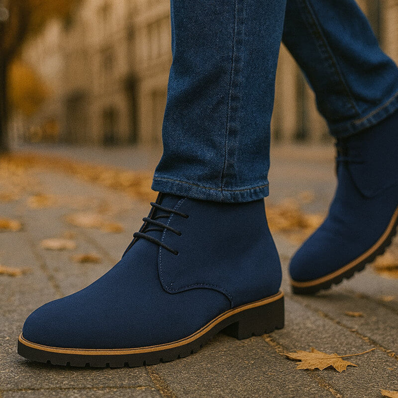 Elijah | Classic Chukka Boots with Streamlined Ankle Design