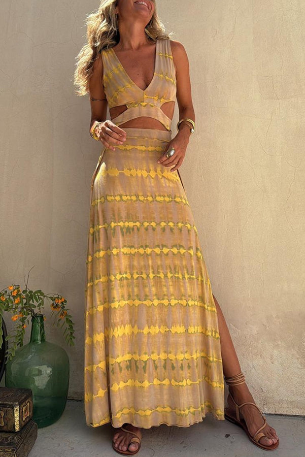 Olga | Cut-Out Maxi Dress