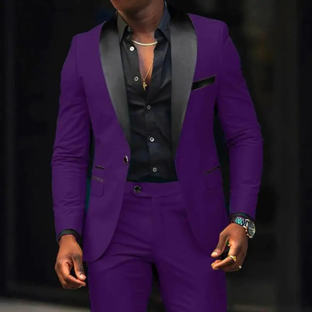 Aurelio | Classic Formal Slim-Fit Tuxedo Suit Set