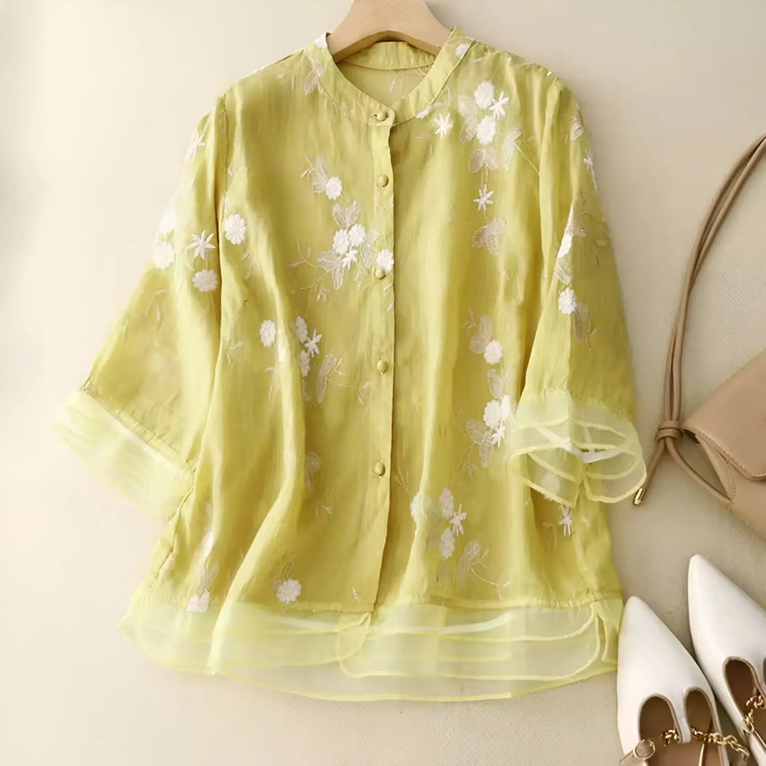 Maya | Elegant Relaxed Fit Blouse