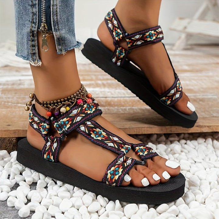 Novelyn | Colorful Safari Sandals