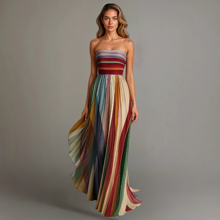 Farah | Strapless Maxi Dress