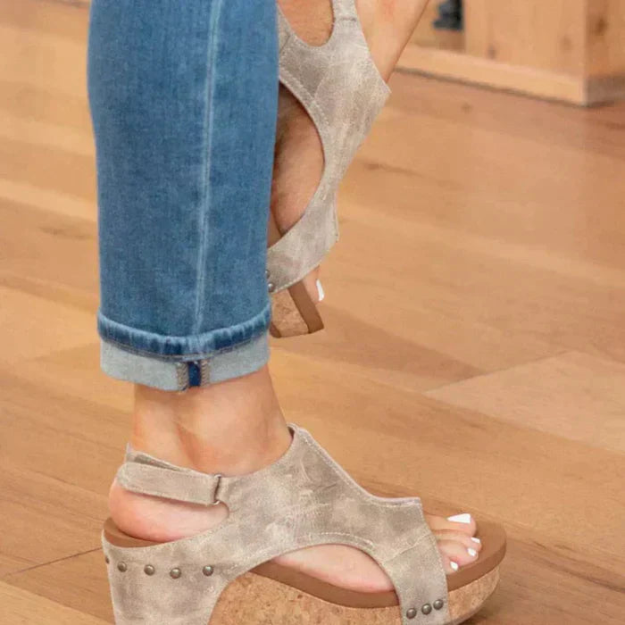 Lorna | Stylish Wedge Sandals