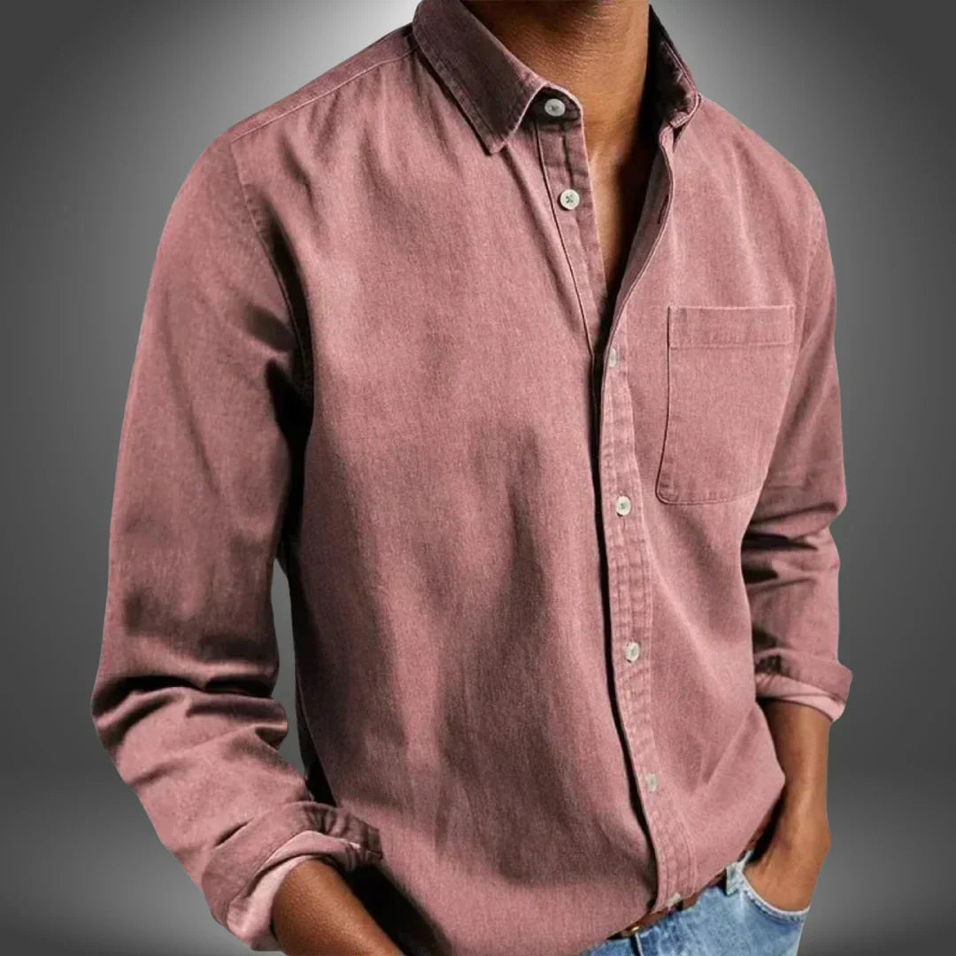Alexander | Elegant Button-Down Front Tailored Shirt