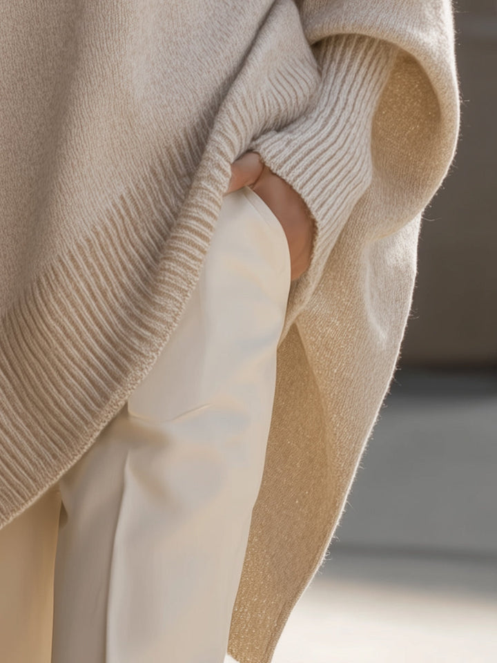 Perrin | Soft Oversized Ribbed Sweater