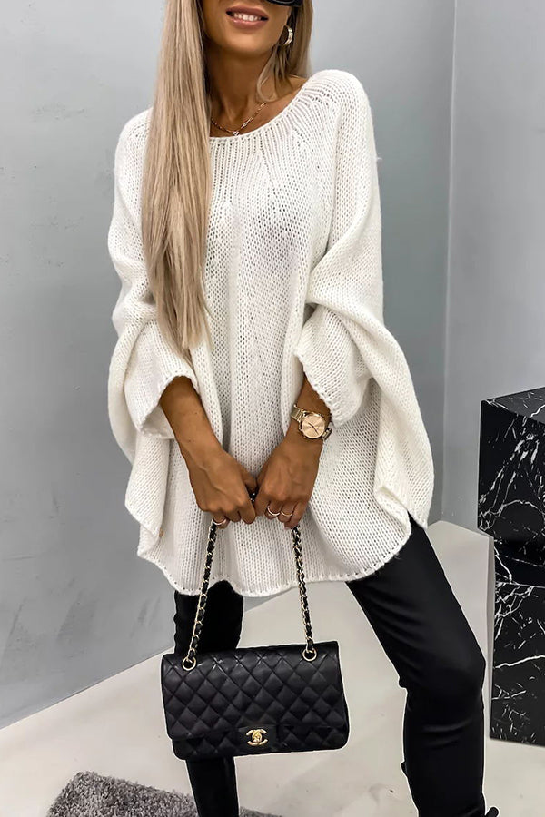 Rosie | Cozy Oversized Textured Knit Sweater