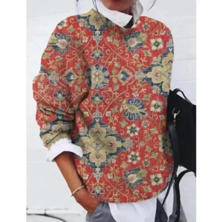Kristy | Women's Floral Casual Sweater
