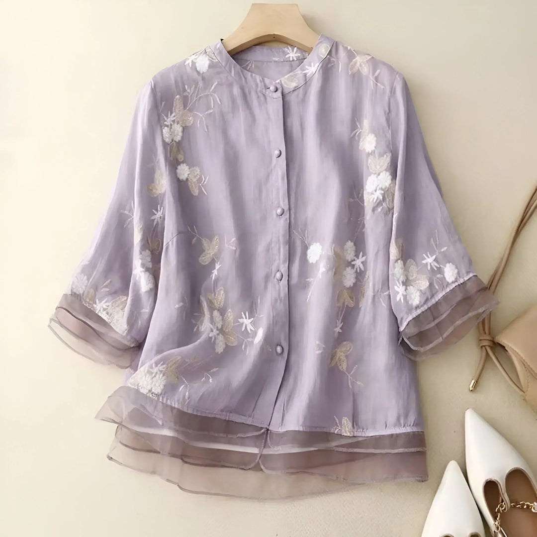 Maya | Elegant Relaxed Fit Blouse