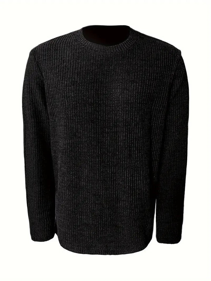 Garrick | Premium Knit Crew Neck Sweater