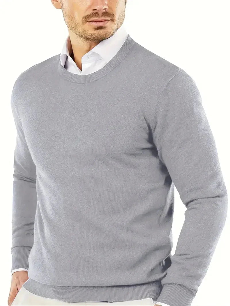 Finnian | Soft Knit Crew Neck Sweater