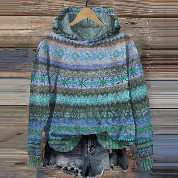 Daphne | Casual Cozy Ethnic Pattern Sweater