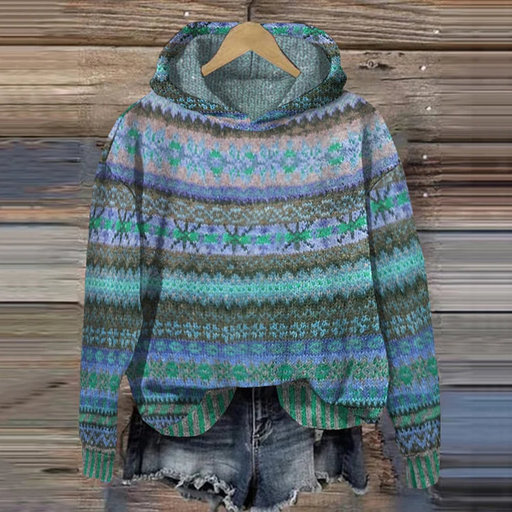 Daphne | Casual Cozy Ethnic Pattern Sweater