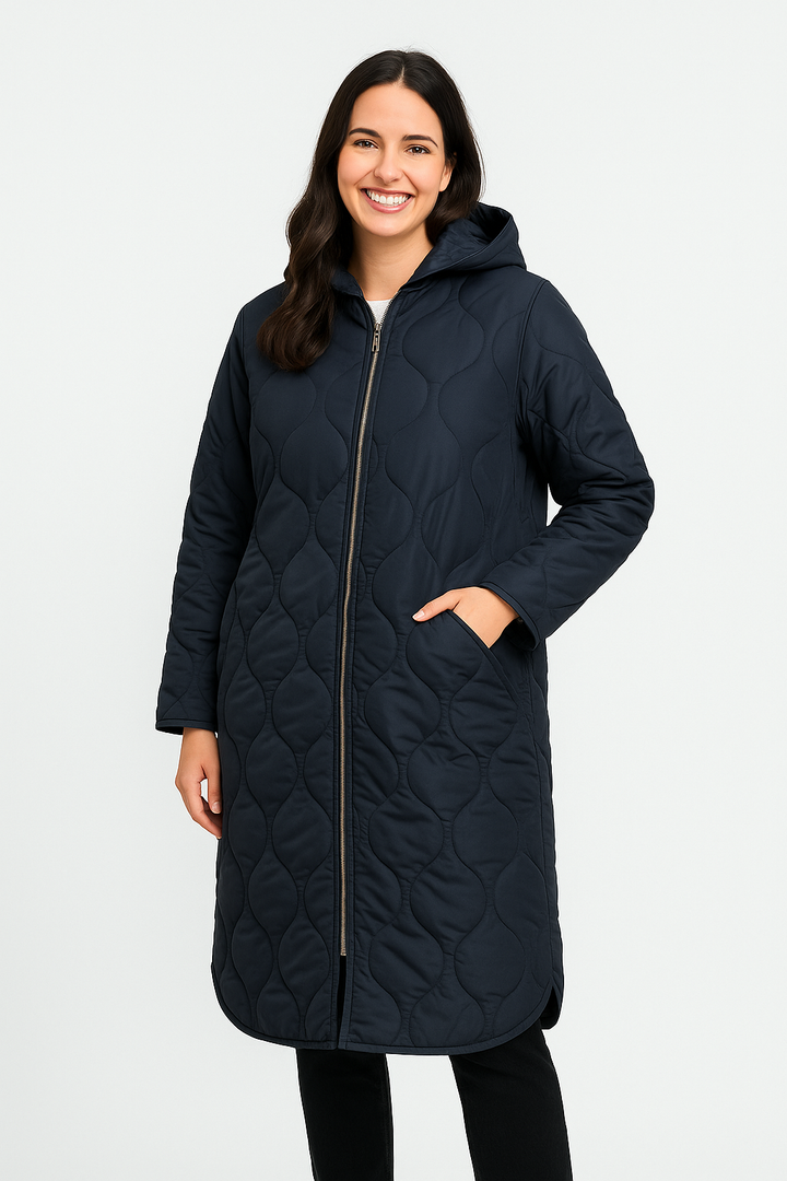 Aleah | Lightweight Quilted Parka Coat