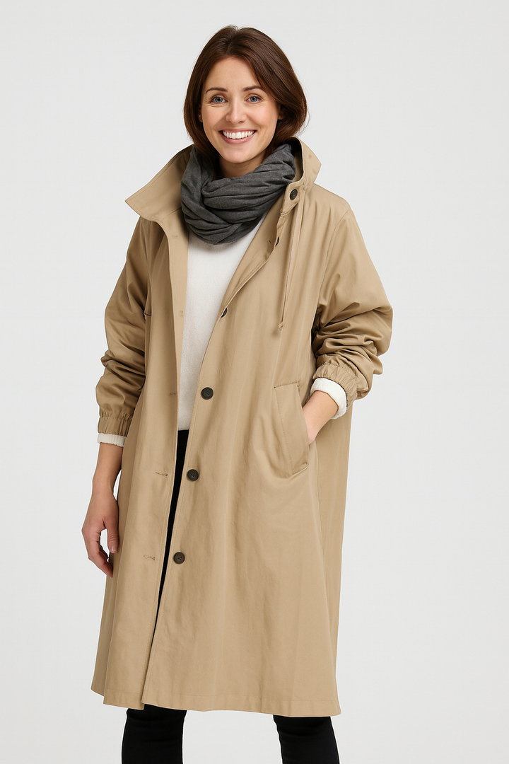 Amara | Lightweight Waterproof Trench Coat