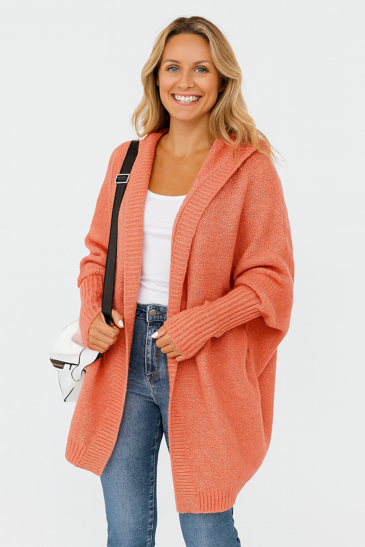 Amaris | Cozy Oversized Modern Hooded Cardigan