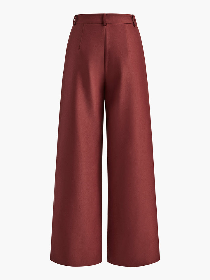 Ophira | Elegant High-Waist Wide Leg Pants
